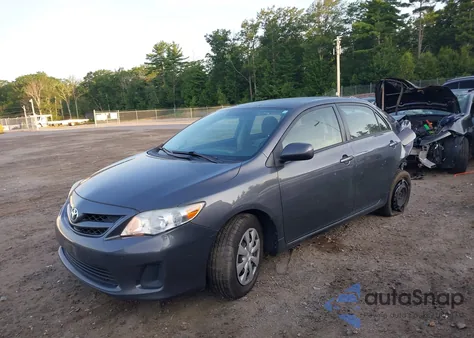 2011 Toyota Corolla Le из США, поврежденный, VIN JTDBU4EE7B9169360